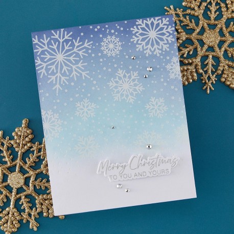 Spellbinders WINTER PEACE PRESS & FOIL PLATE