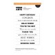 Hero Arts SENTIMENT STRIPS XL BUNDLE BETTERPRESS PLATE & DIES
