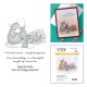 SPELLBINDERS - HOUSE MOUSE TANGLED CLING RUBBER STAMP
