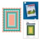 SPELLBINDERS RIPPLE RECTANGLE FRAMES ETCHED DIES