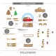 SPELLBINDERS SNOW GLOBE SCENES DIE BUNDLE (2 SETS)