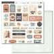 FLORILEGES DESIGN KIT IMPRIMES, 30,5 x 30,5 cm "HORIZONS"