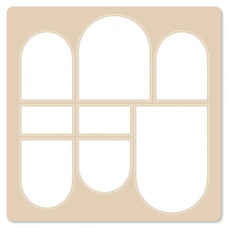 FLORILEGES DESIGN KIT POCHHOIRS MY STORYBOARD 6 - HORIZONS