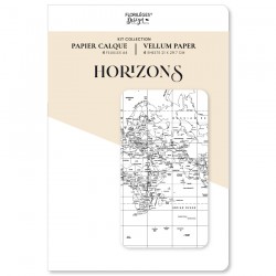 FLORILEGES DESIGN KIT CALQUES "HORIZONS"