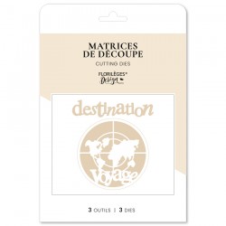 FLORILEGES DESIGN OUTIL DE DECOUPE DESTINATION VOYAGE "HORIZONS"