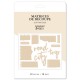 FLORILEGES DESIGN OUTIL DE DECOUPE NOTES DE VOYAGE "HORIZONS"