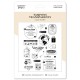 FLORILEGES DESIGN TAMPONS CLEAR LE VOYAGE COMMENCE ICI "HORIZONS"