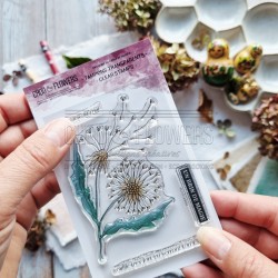 CHOU & FLOWERS TAMPONS CLEAR PISSENLIT "La clé des Souvenirs"
