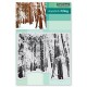 PENNY BLACK CLING STAMPS - SNOW FOREST
