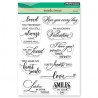 PENNY BLACK Clear Stamps - WORDS SWEET