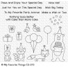 My favorite Things :BIRTHDAY BEAR & FRIENDS CLEAR STAMPS