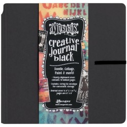 RANGER DYLUSIONS CREATIVE JOURNAL BLACK SQUARE