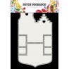 Dutch Doobadoo Fold card art Small houses A4