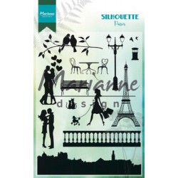 MARIANNE DESIGN CLEAR STAMPS SILHOUETTE PARIS