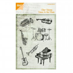 JOYCRAFTS! CLEAR STAMPS DANCE TO THE MUSIC