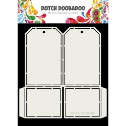 Dutch Doobadoo Fold card art LABEL / TAG 148 X 155 mm