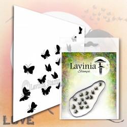 Lavinia Stamps FLUTTERBIES