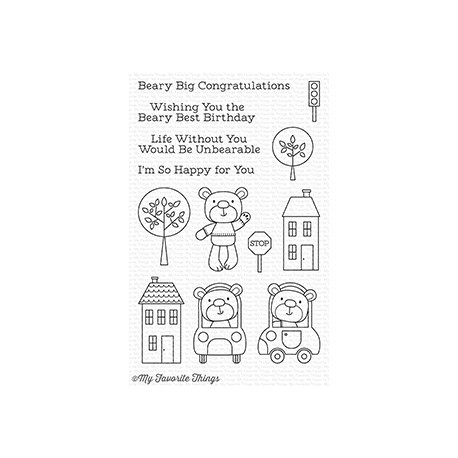 TOWN BEAR CLEAR STAMPS