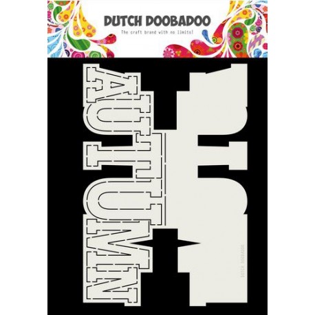 Dutch Doobadoo Card Art Autumn texst (Eng) A4 470.713.745