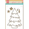 MARIANNE DESIGN CRAFT STENCIL CHRISTMAS TREE by Marleen