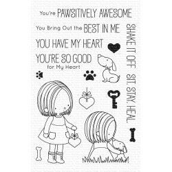 MFT YOU HAVE MY HEART CLEAR STAMPS
