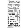 BIG BIRTHDAY WISHES CLEAR STAMPS
