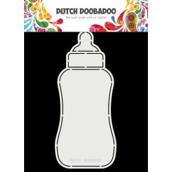 Dutch Doobadoo Card Art A5 BABY BOTTLE
