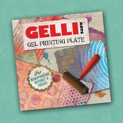 GELLI ARTS GEL PRESS PLATE - VIERKANT 15.4 cm X 15.4 cm