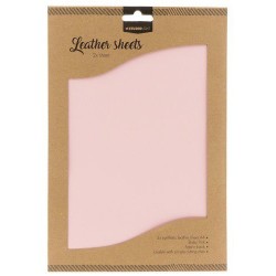 STUDIO LIGHT FAKE LEATHER SHEETS BABY PINK nr. 05