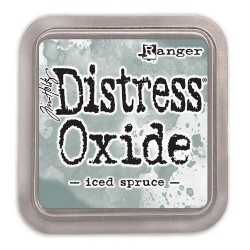 Tim Holtz distress oxide Iced Spruce