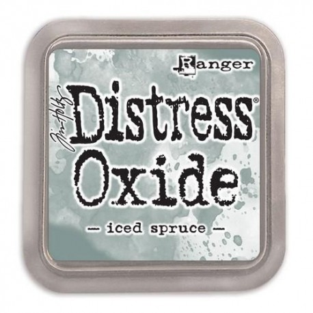 Tim Holtz distress oxide Iced Spruce