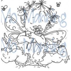 MO MANNING BABY FAIRY FLORA, CLEAR STAMP