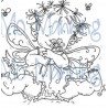 MO MANNING BABY FAIRY FLORA, CLEAR STAMP