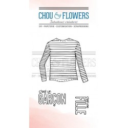 CHOU & FLOWERS TAMPONS CLEAR FILLE OU GARCON