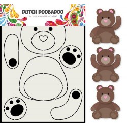 Dutch Doobadoo Card Art Bear Hunt A5