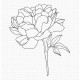 MFT PEONY PERFECTION CLEAR STAMPS