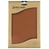 STUDIO LIGHT FAKE LEATHER SHEETS 2x A4 LIGHT BROWN NO.2