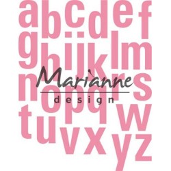 MARIANNE DESIGN COLLECTABLES CHARMING ALPHABET