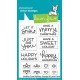 LAWN FAWN CLEAR STAMPS SHUTTER CARD HOLIDAY SAYINGS