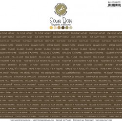 MES P'TITS CISEAUX - Sous Bois - Etiquettes 3