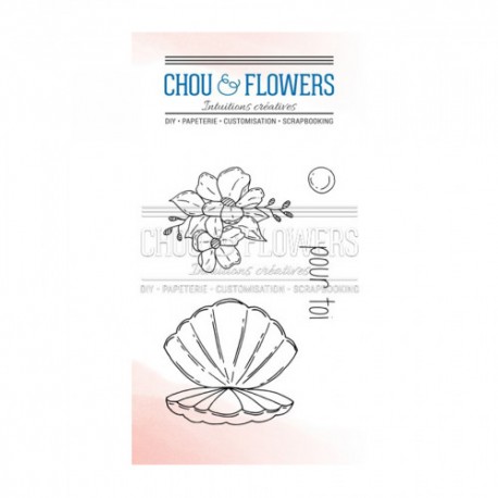 CHOU & FLOWERS TAMPONS CLEAR COQUILLE