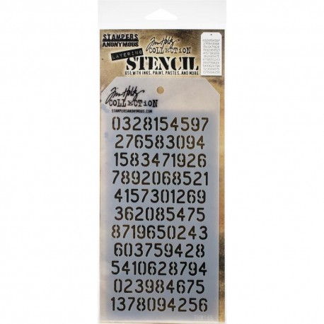 TIM HOLTZ STENCIL DIGITS