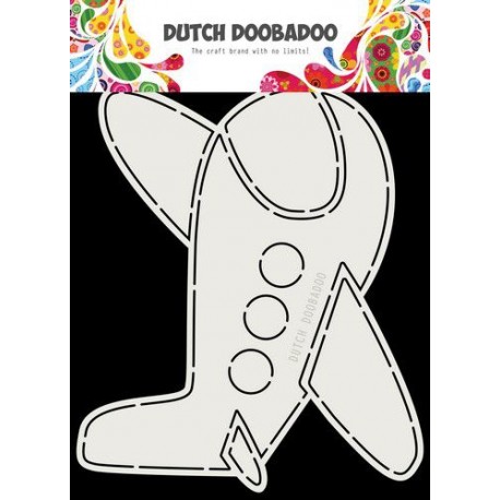 Dutch Doobadoo Card Art AIRPLANE A5