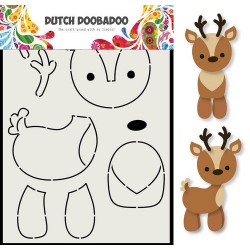 Dutch Doobadoo Card Art REINDEER A5