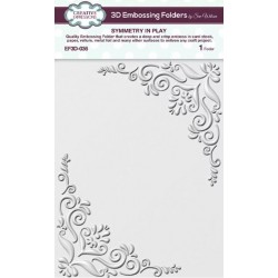 Creative Expressions • Embossing folder 3D SYMMETRY IN PLAY