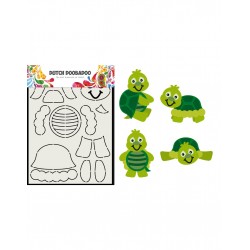 Dutch Doobadoo Card Art Built up Turtle