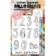 AALL AND CREATE STAMP CLEAR -405 DOODLED NUMBERS