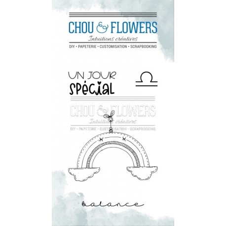 CHOU & FLOWERS TAMPONS CLEAR DOUDOU BALANCE DANS LA LUNE