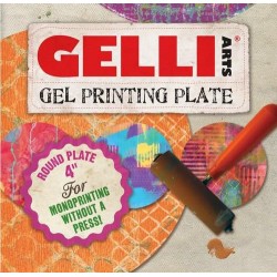 GELLI ARTS GEL PRESS PLATE - RUND 10.2 cm