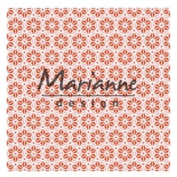 Marianne D Embossing folder 3D JAPANESE STAR 14.1 X 14.1 CM